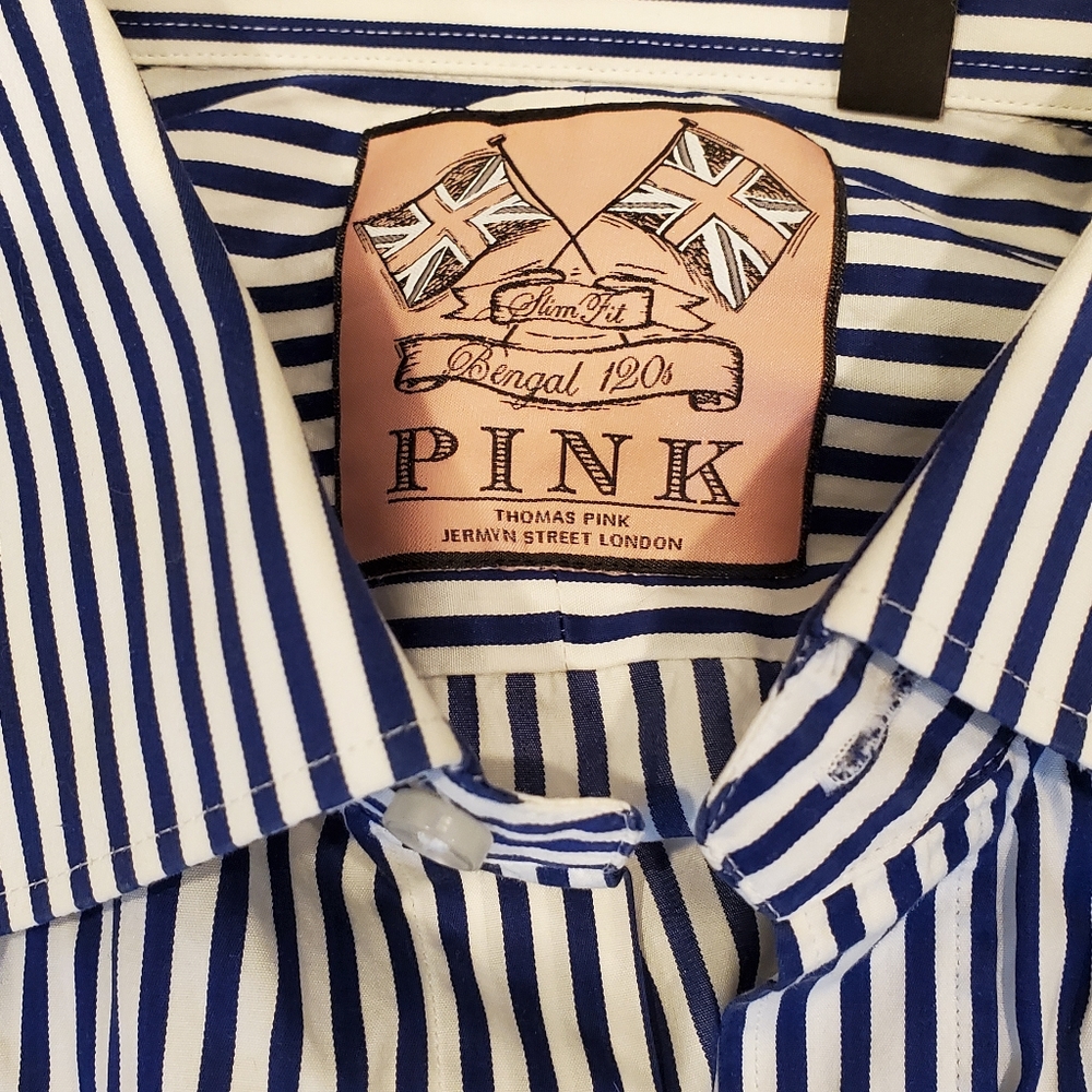 Thomas Pink Dress Shirt